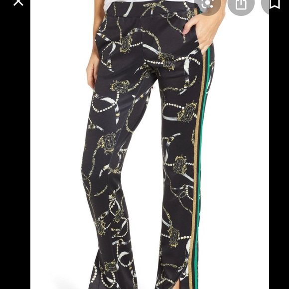 Pam & Gela side stripe scuba track pants - Picture 6 of 7